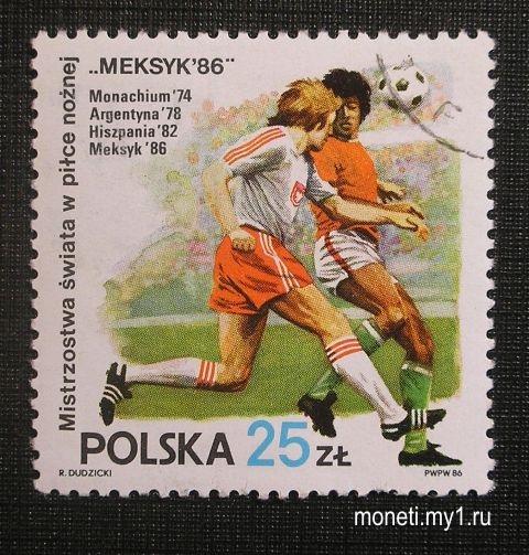 Марка Мехико-86 (Польша)