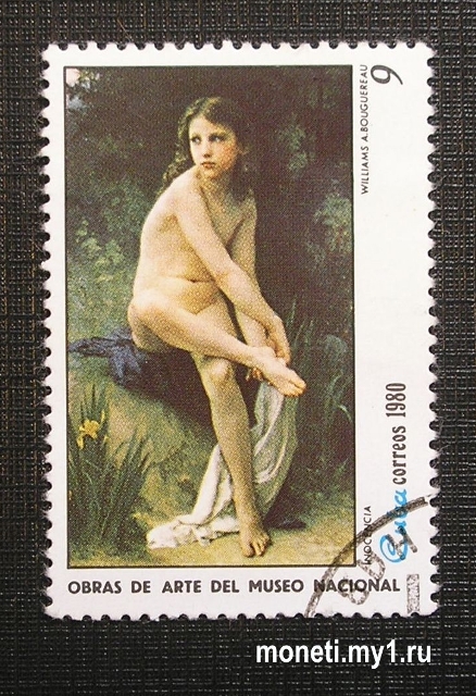 Марка живопись Nocencia 1980 (Куба) 